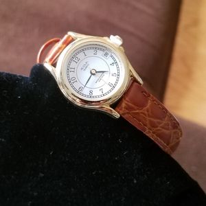 Acqua Watch with Leather Band